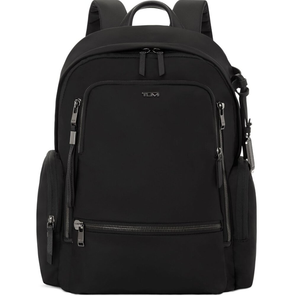 NWOT TUMI Voyageur Celina Backpack Black Gunmetal